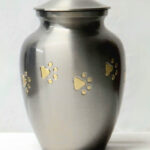 Paws of Love Urn - Silver